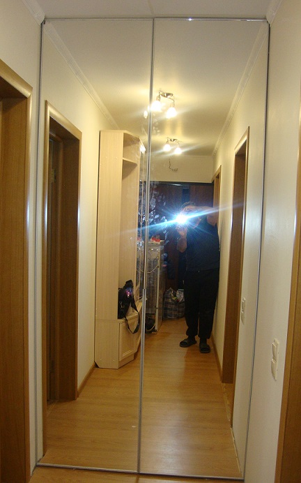 Ниша гардеробная в коридоре: встроенная гардеробная в коридоре из .