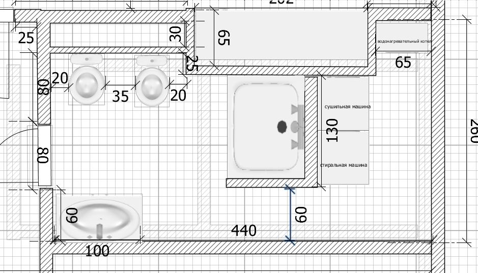 План санузла в доме. Планировка санузла с котлом. Планировки санузлов в частном доме с газовым. Планирования санузла с котлом. Планировка санузла в частном доме с котлом.
