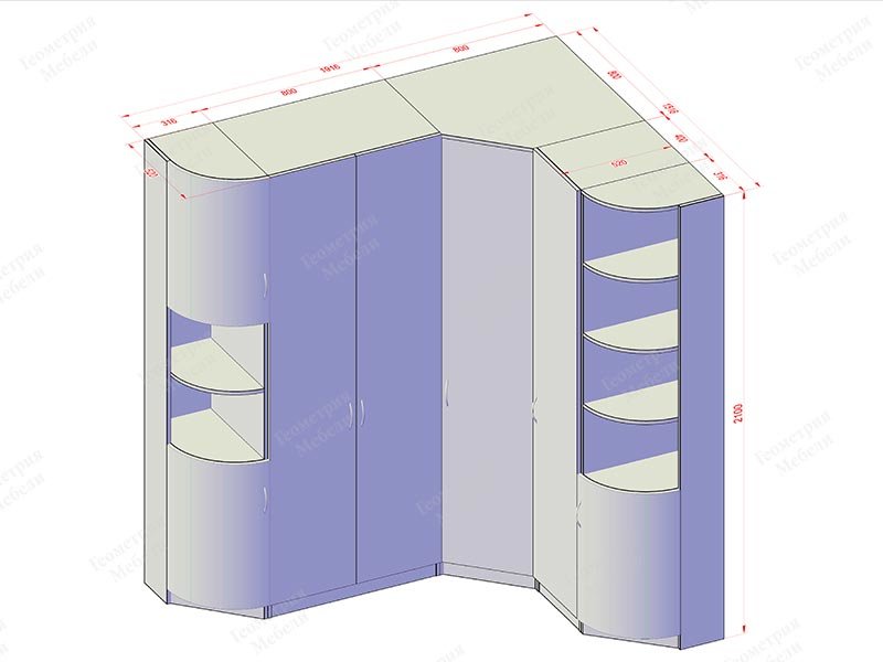 Конструктор угловой шкаф программа