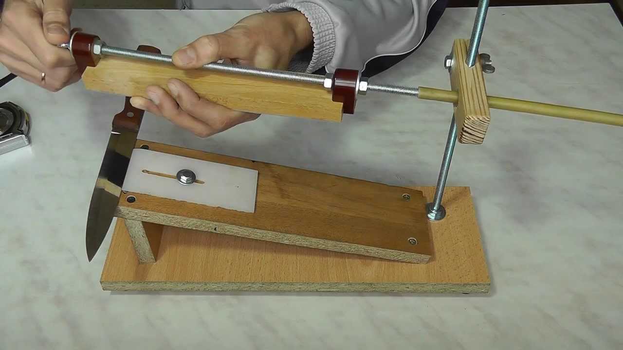 Устройство для заточки ножей своими руками: Приспособление для заточки .