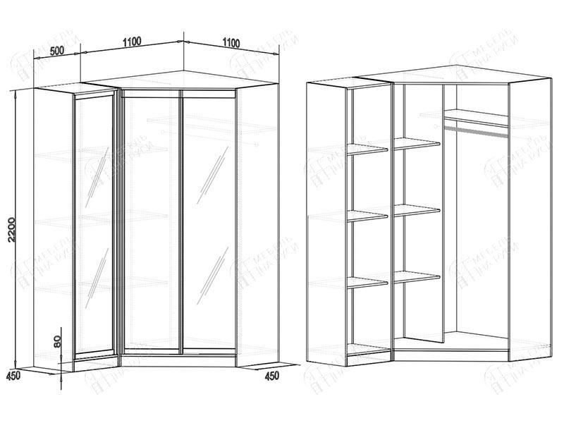 Конструктор угловой шкаф программа