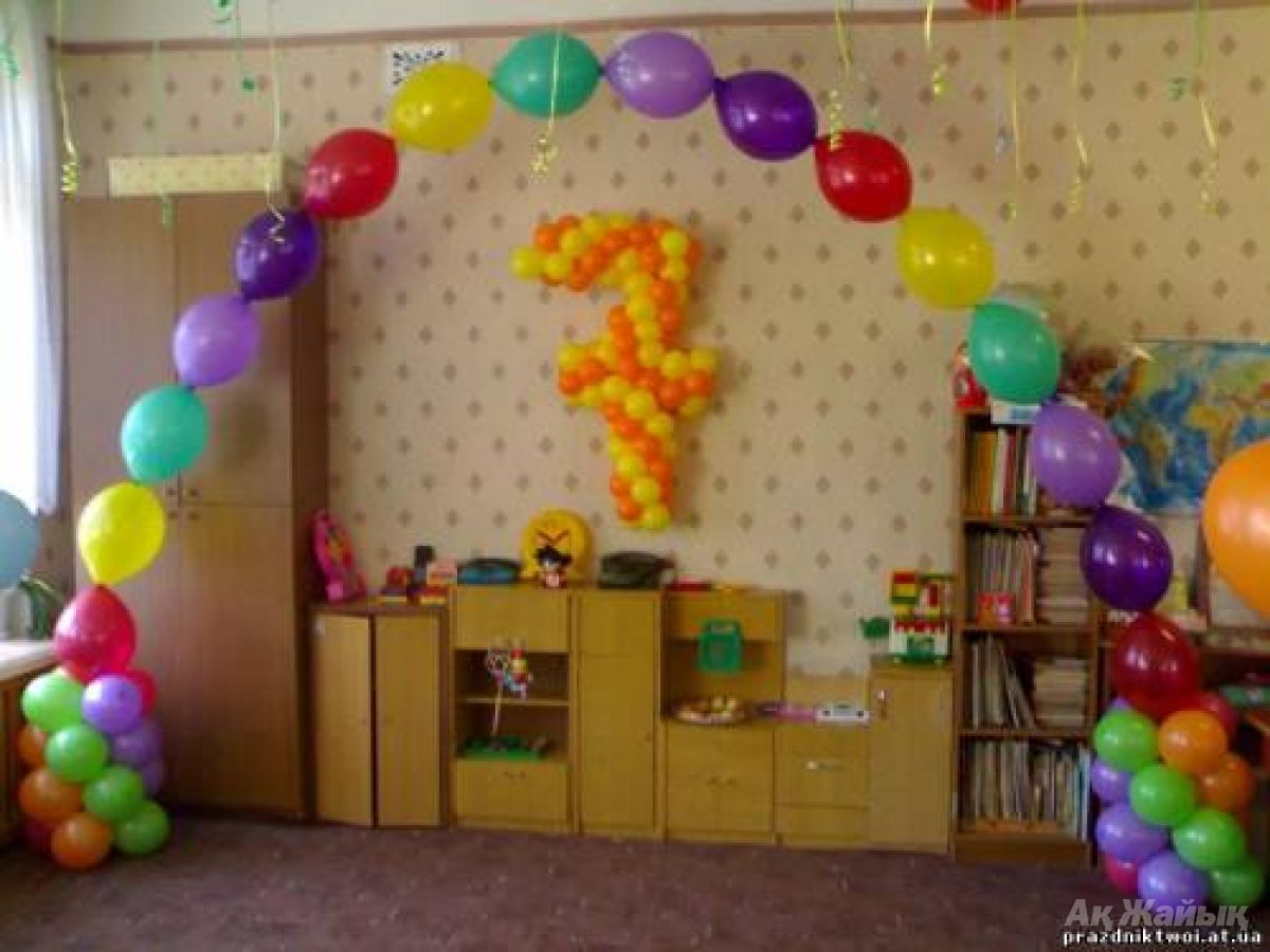 украсить комнату на день рождения мальчику 6 лет