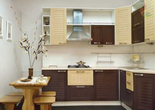 Кухонные гарнитуры для прямоугольной кухни