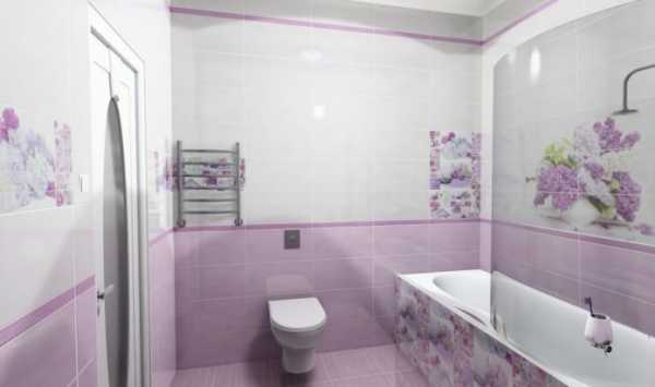 Ванная Комната Сиреневый Цвет Фото