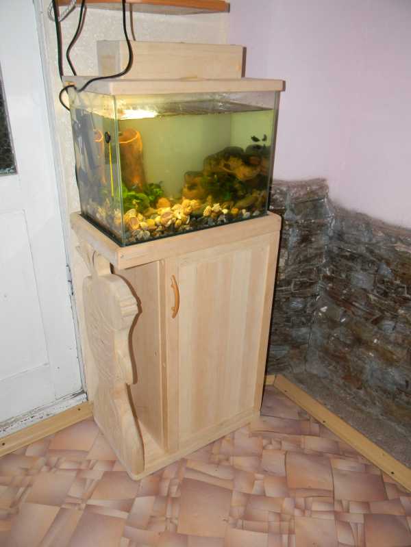 Стол для аквариума своими руками