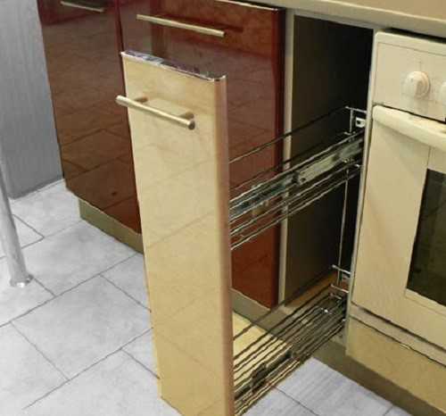 Стандартная глубина шкафа кухонного гарнитура