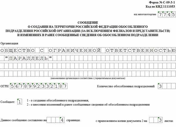 Решение о закрытии обособленного подразделения образец