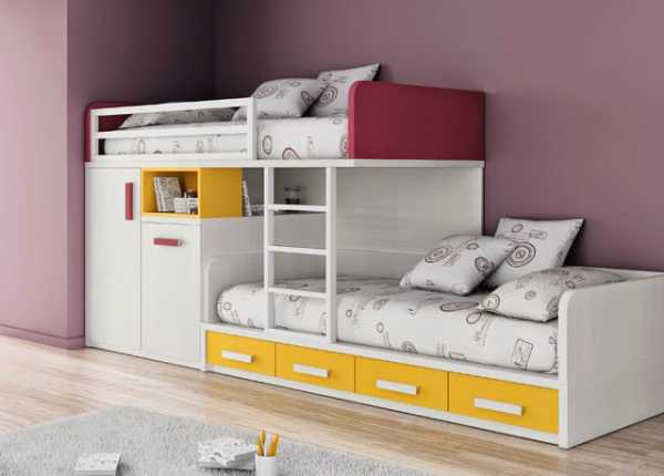 Кровать со шкафом вместе детская