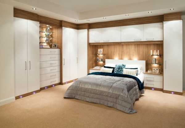 Современный дизайн шкафов в спальню