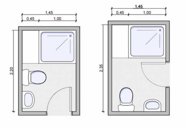 Стандартные размеры мебели в ванную комнату