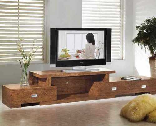 Деревянная мебель под телевизор