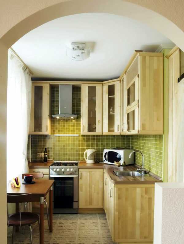 Образцы кухонных гарнитуров угловых для маленькой кухни