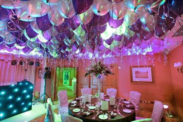 Оформление комнаты на день рождения женщине