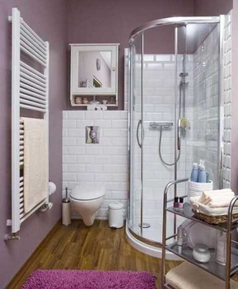 Дизайн ванной комнаты без душевой кабины